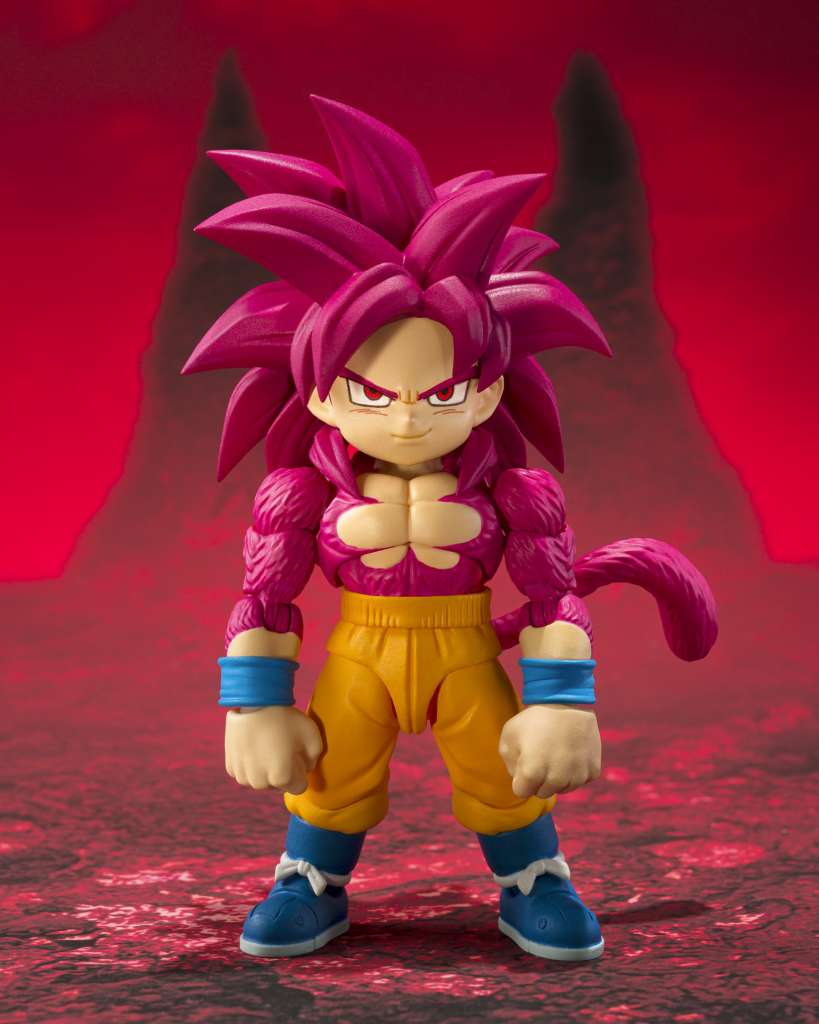 Dragon Ball Daima Super Saiyan 4 Goku Mini S.H.Figuarts