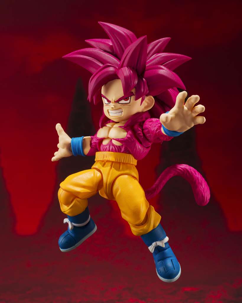 Dragon Ball Daima Super Saiyan 4 Goku Mini S.H.Figuarts