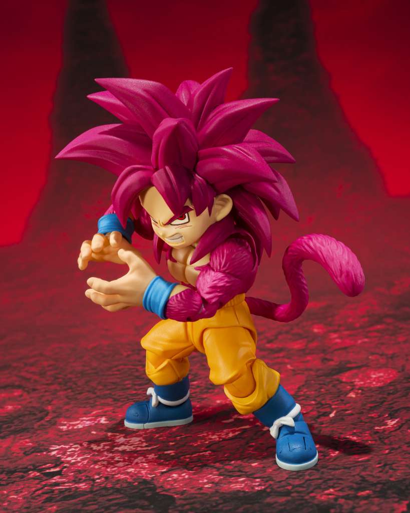 Dragon Ball Daima Super Saiyan 4 Goku Mini S.H.Figuarts