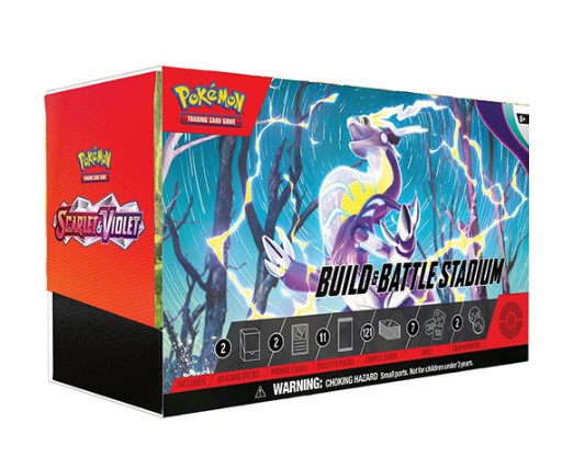 Pokemon TCG: Scarlet & Violet 1 Build and Battle Stadium Box