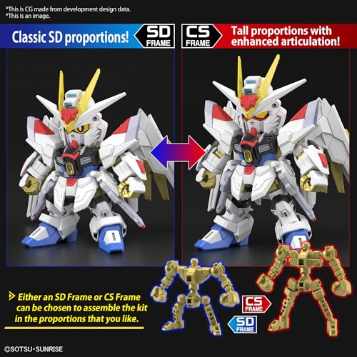 SD Gundam Cross Silhouette Mighty Strike Freedom Gundam