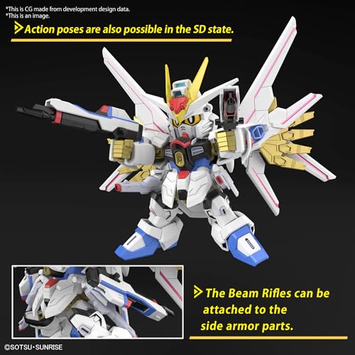 SD Gundam Cross Silhouette Mighty Strike Freedom Gundam
