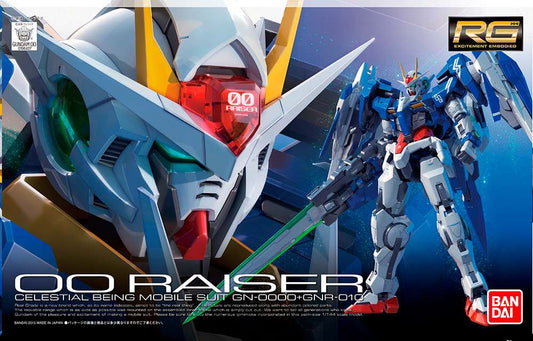 Mobile Suit Gundam 00 RG 00 Raiser 1/144 Scale Model Kit