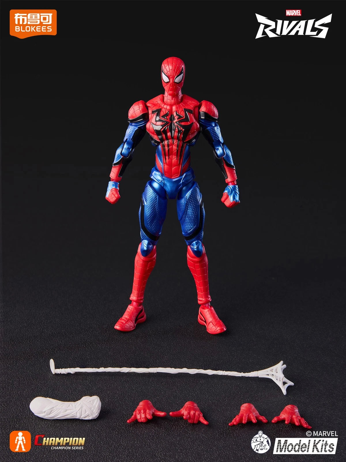 Blokees Marvel Champion Class Model Kit- Spider-man