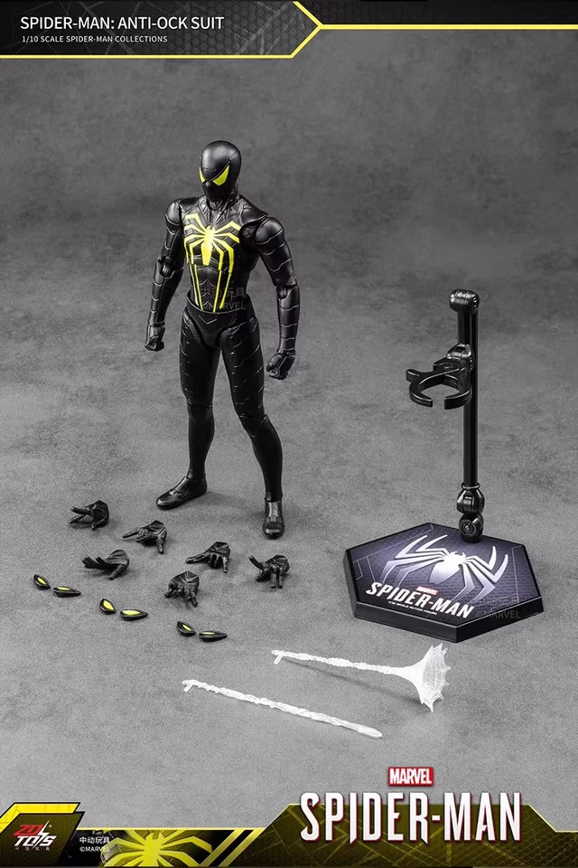 ZD Toys Marvel 1/10 Action Figure- Spider-man Anti-ock Suit
