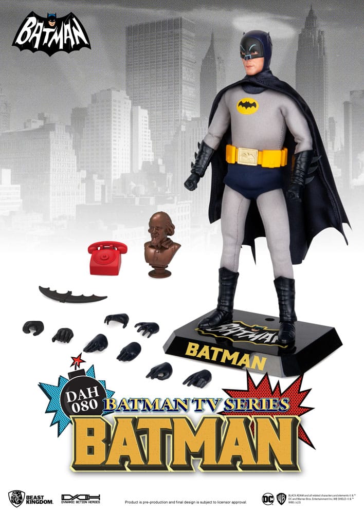 Batman Classic TV Series Dynamic 8ction Heroes DAH-080 Batman
