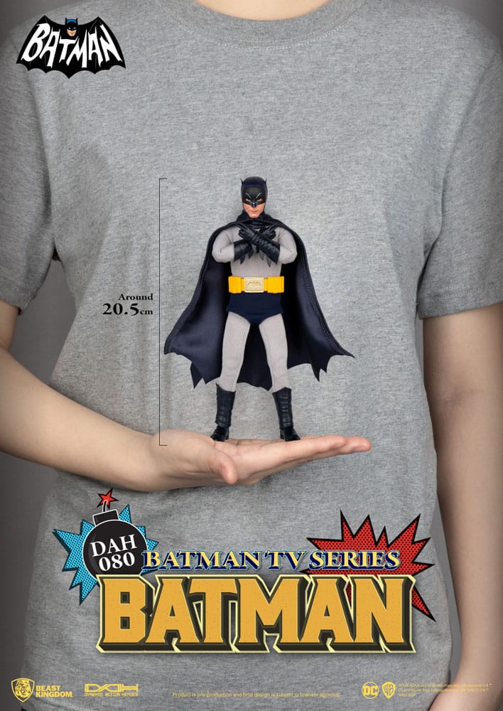 Batman Classic TV Series Dynamic 8ction Heroes DAH-080 Batman