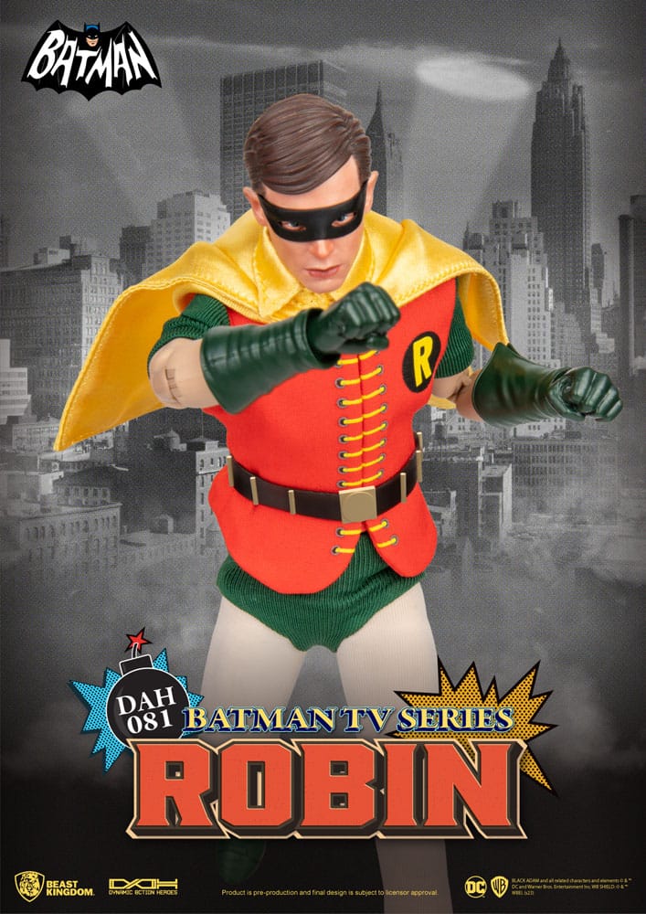 Batman Classic TV Series Dynamic 8ction Heroes DAH-081 Robin