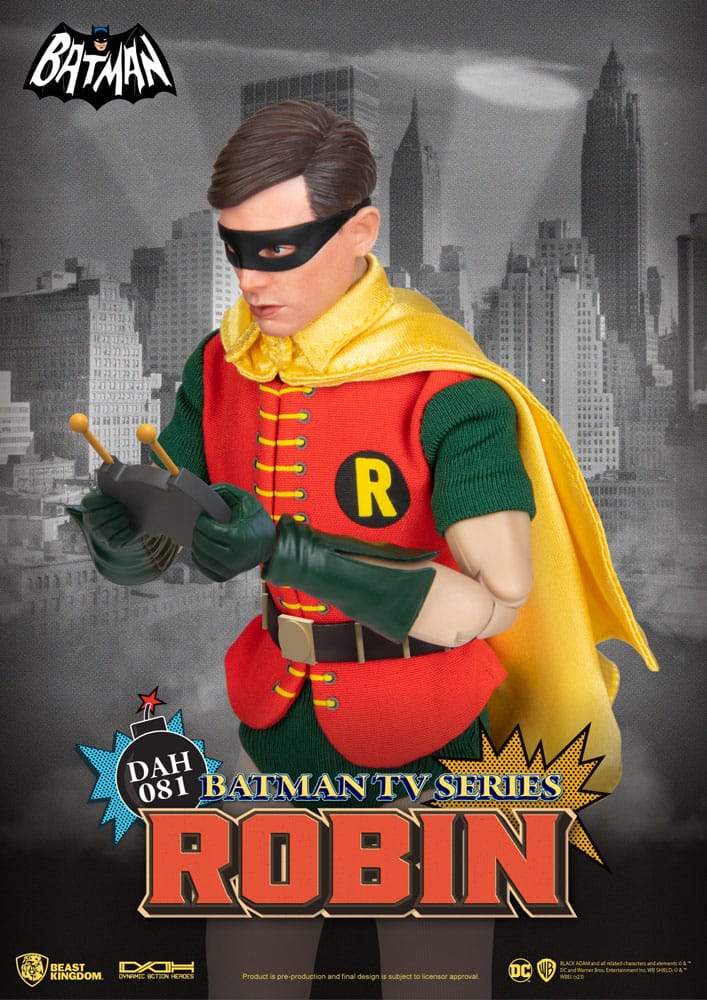 Batman Classic TV Series Dynamic 8ction Heroes DAH-081 Robin