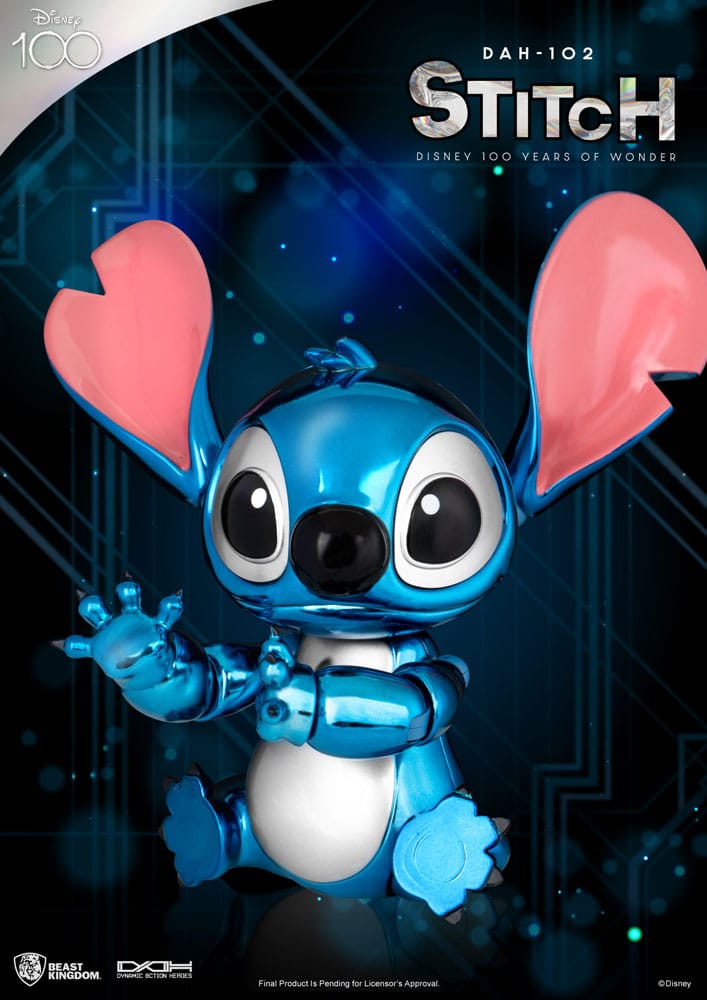 Disney 100 Years of Wonder Dynamic 8action Heroes DAH-102 Stitch