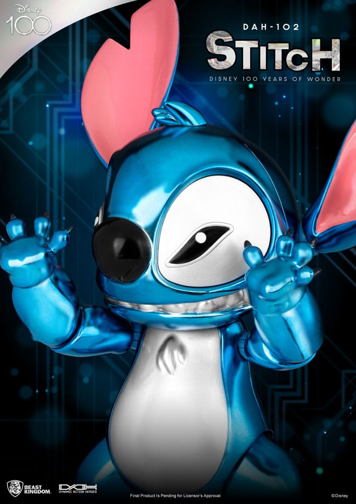 Disney 100 Years of Wonder Dynamic 8action Heroes DAH-102 Stitch