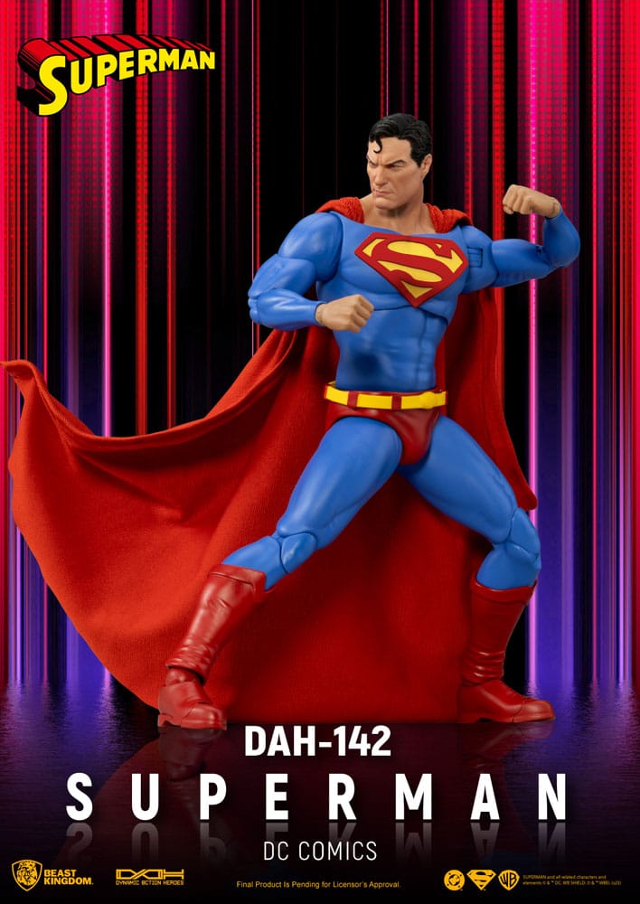 DC Comics Dynamic 8ction Heroes DAH-142 Superman Action Figure