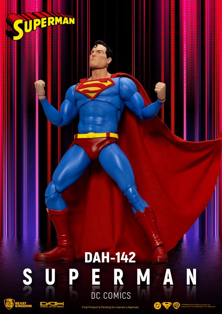 DC Comics Dynamic 8ction Heroes DAH-142 Superman Action Figure