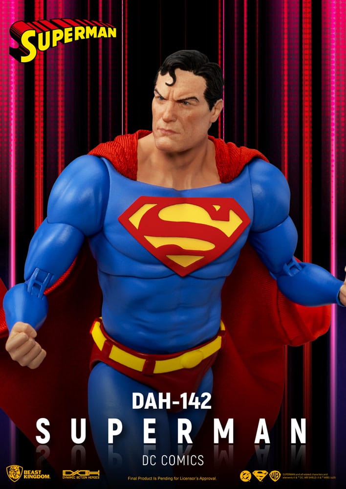 DC Comics Dynamic 8ction Heroes DAH-142 Superman Action Figure
