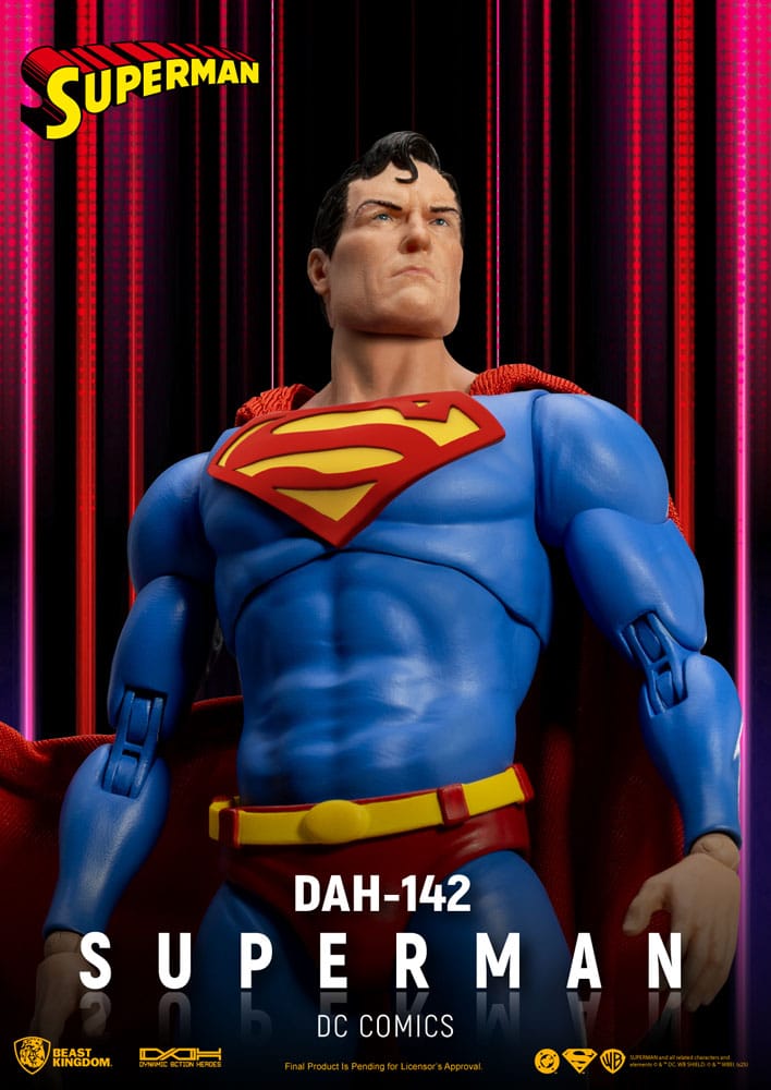 DC Comics Dynamic 8ction Heroes DAH-142 Superman Action Figure