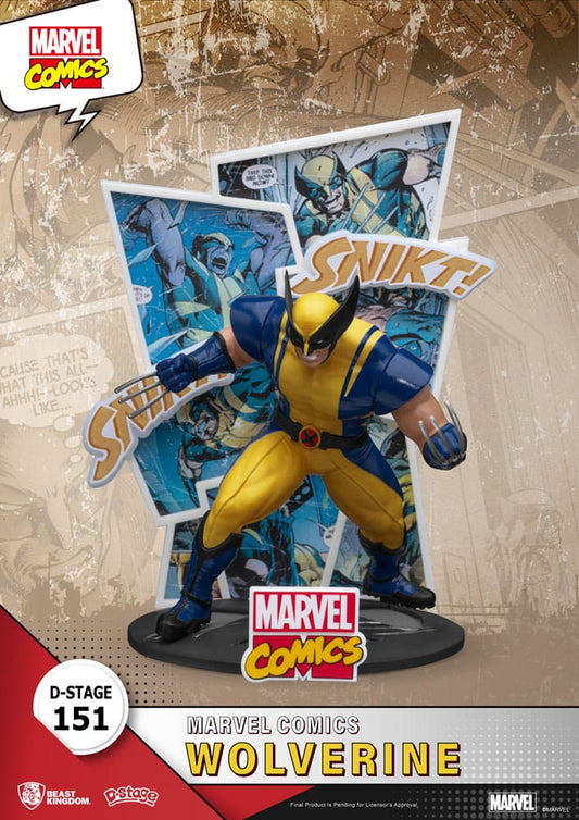 Marvel D-Stage PVC Diorama Wolverine Beast Kingdom Toys