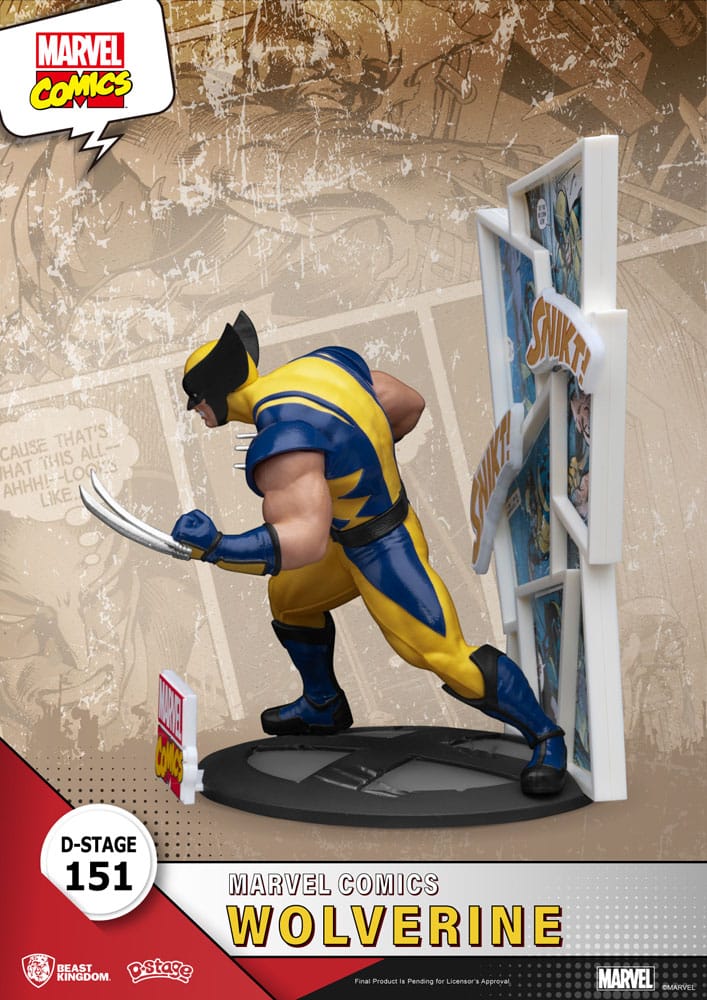 Marvel D-Stage PVC Diorama Wolverine Beast Kingdom Toys