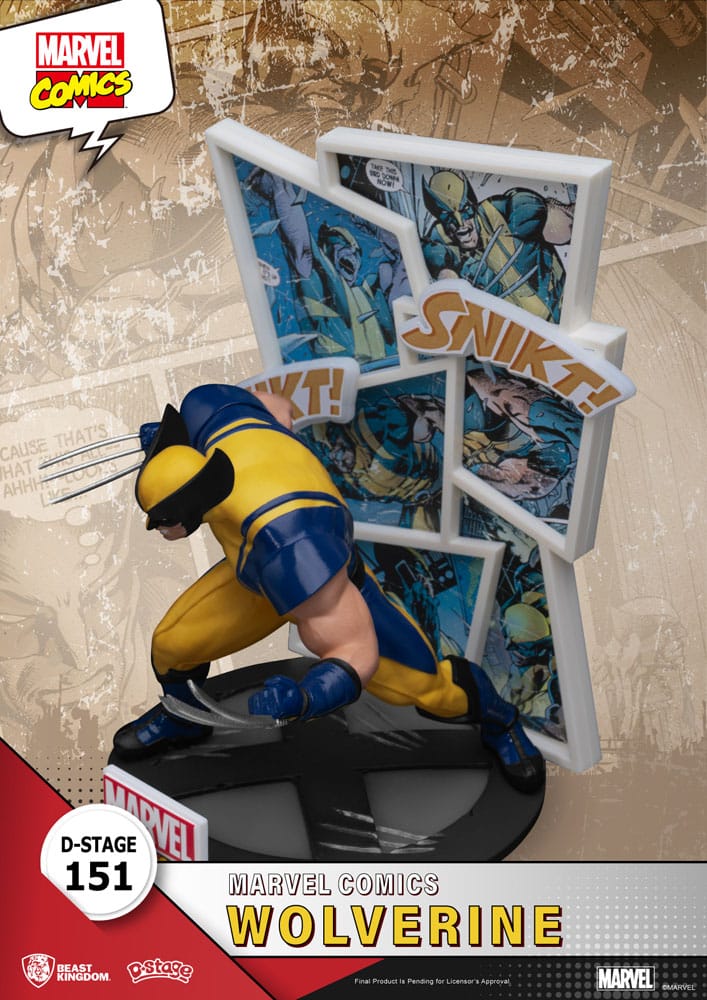 Marvel D-Stage PVC Diorama Wolverine Beast Kingdom Toys