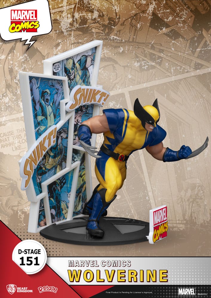 Marvel D-Stage PVC Diorama Wolverine Beast Kingdom Toys