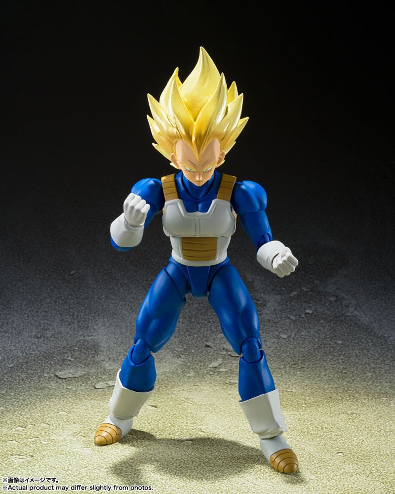 Dragon Ball Z S.H.Figuarts Super Saiyan Vegeta (Awakening Super Saiyan Blood) Action Figure
