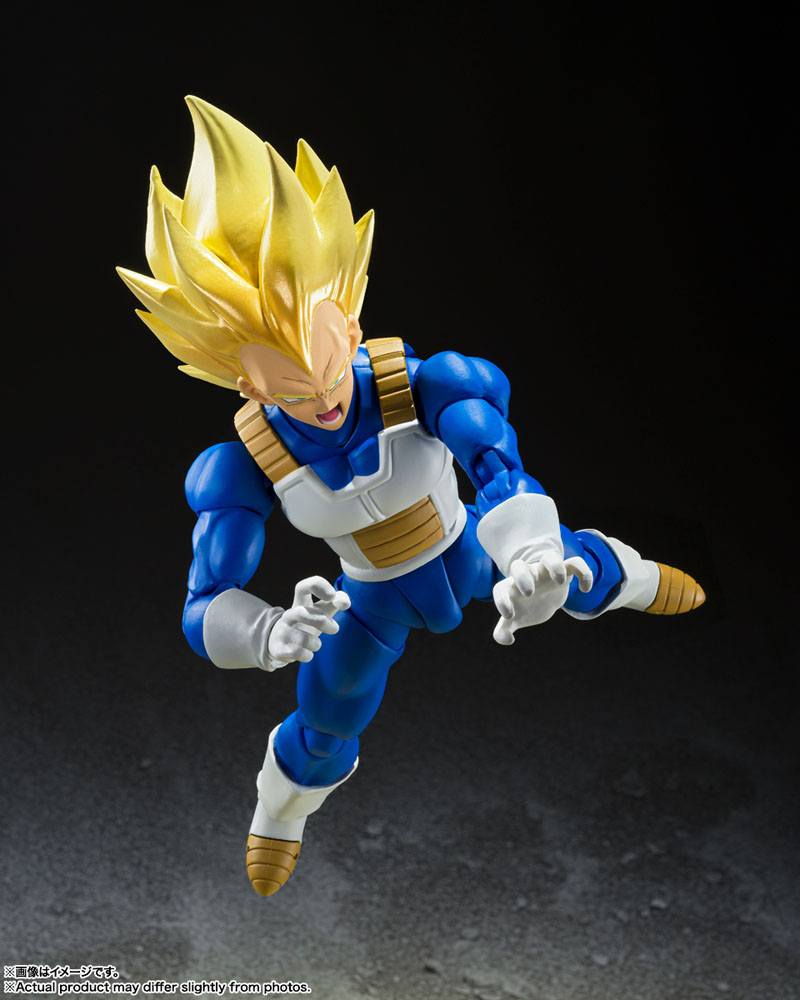 Dragon Ball Z S.H.Figuarts Super Saiyan Vegeta (Awakening Super Saiyan Blood) Action Figure