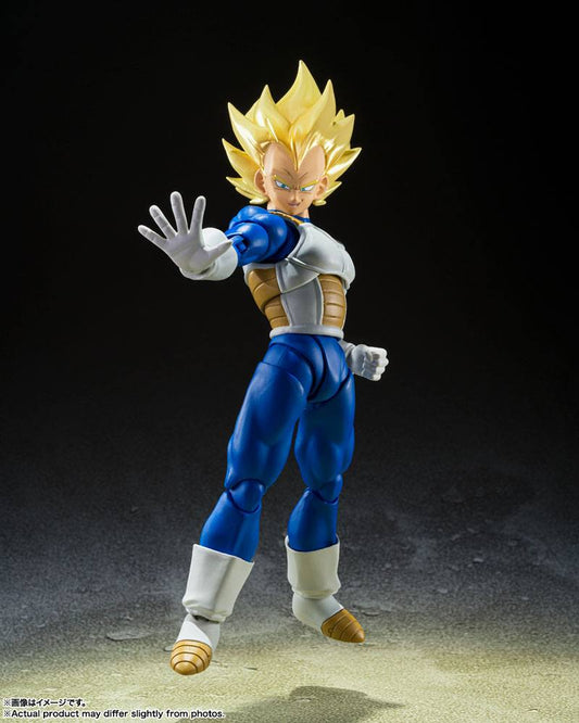 Dragon Ball Z S.H.Figuarts Super Saiyan Vegeta (Awakening Super Saiyan Blood) Action Figure
