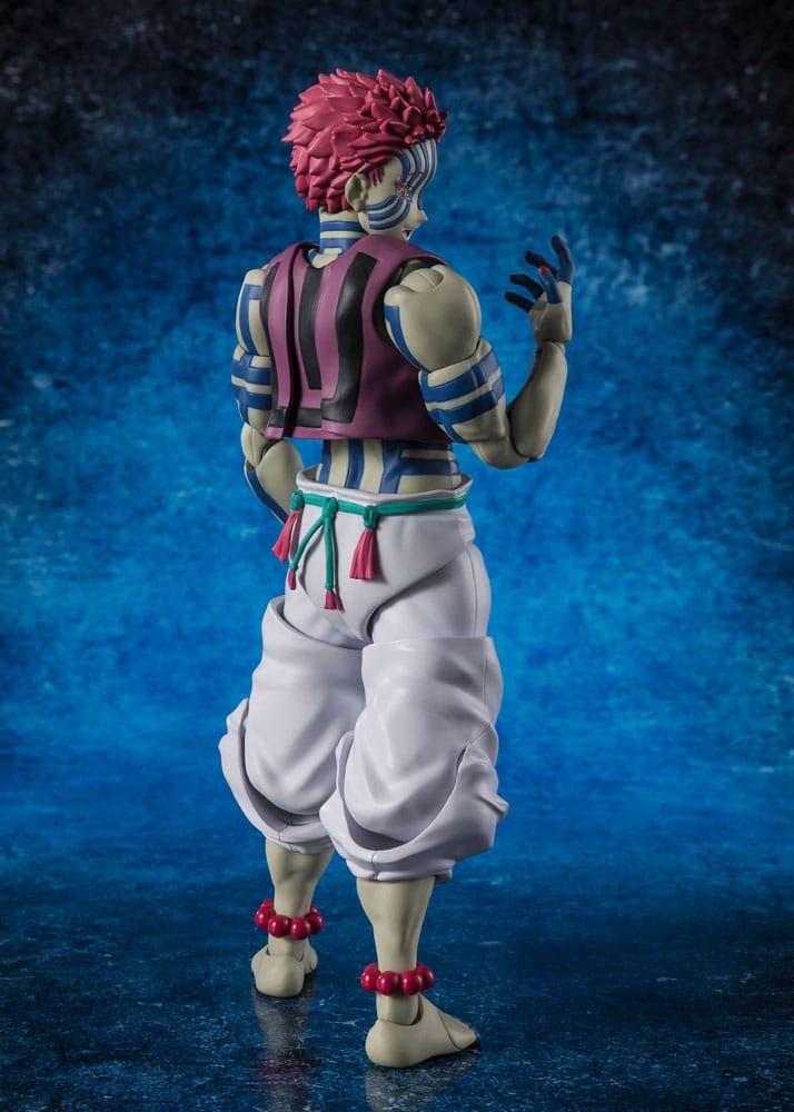 (Early Bird Pre-order) Demon Slayer: Kimetsu no Yaiba S.H.Figuarts Akaza Action Figure