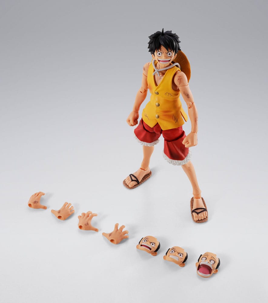 One Piece S.H.Figuarts Monkey D. Luffy (Summit War of Marineford) Action Figure