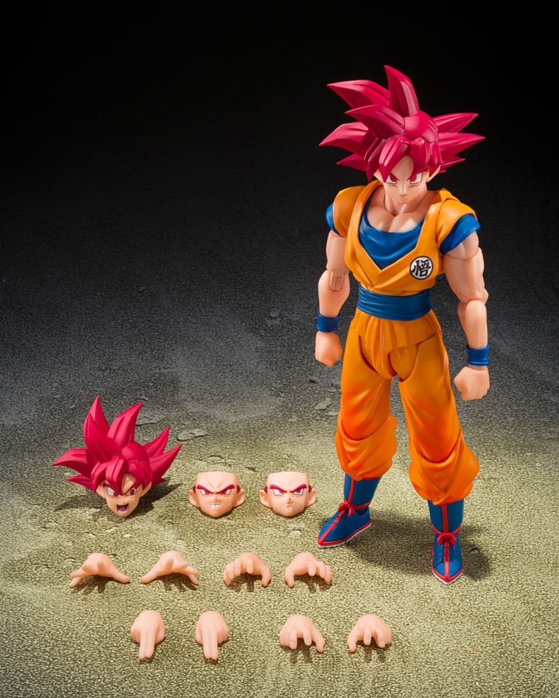 (Pre-order) Dragon Ball Super S.H.Figuarts Super Saiyan God Goku (God Aura) Action Figure