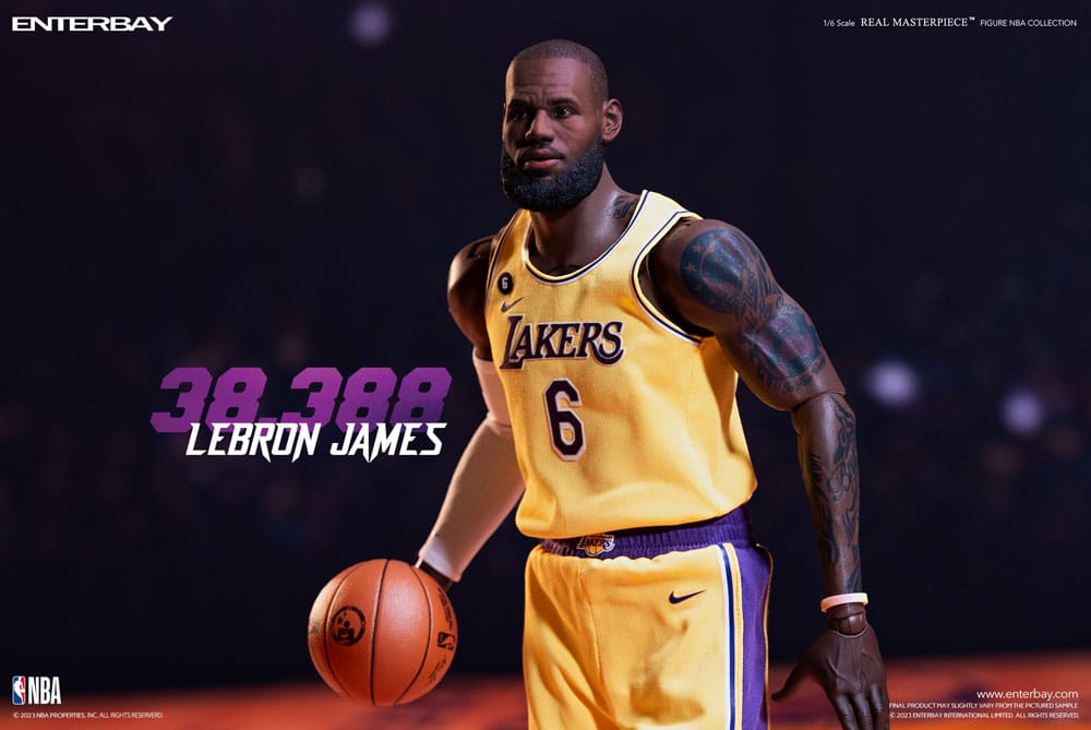 NBA Real Masterpiece Series LeBron James (38,388 Points) 1/6 Scale Figure