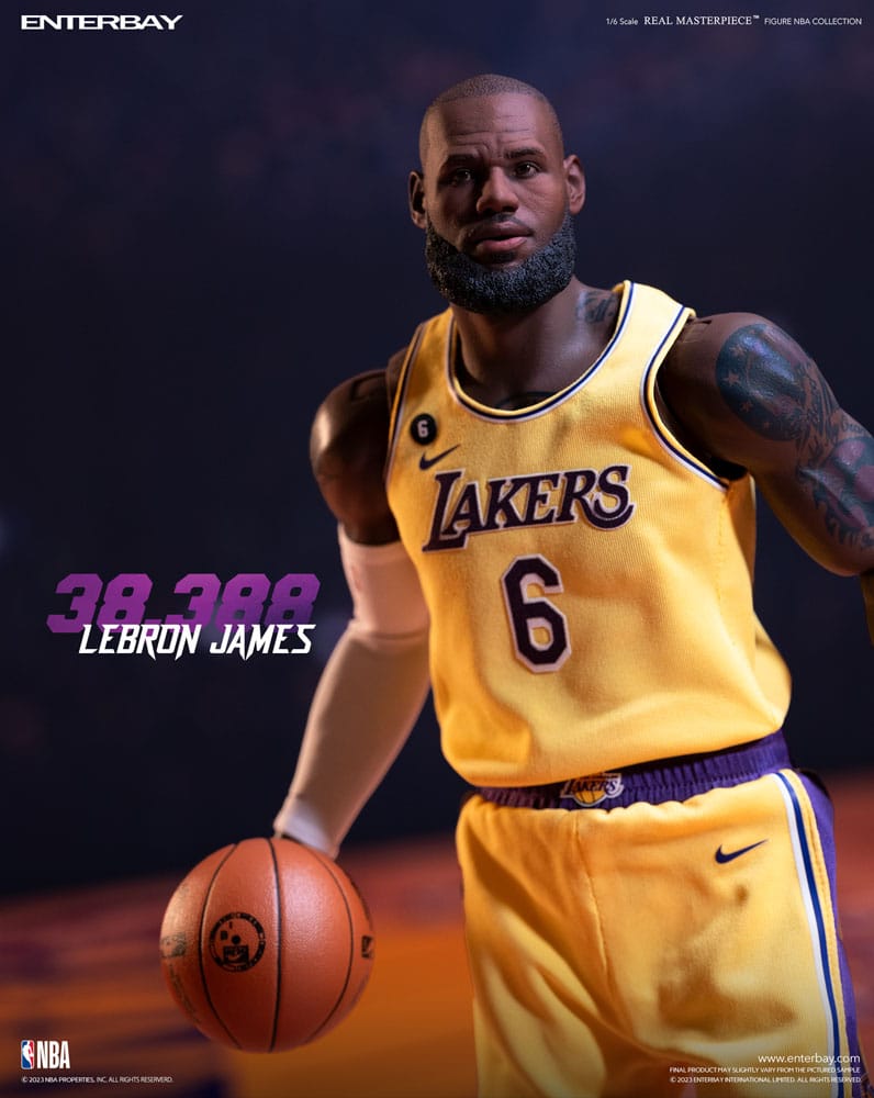 NBA Real Masterpiece Series LeBron James (38,388 Points) 1/6 Scale Figure