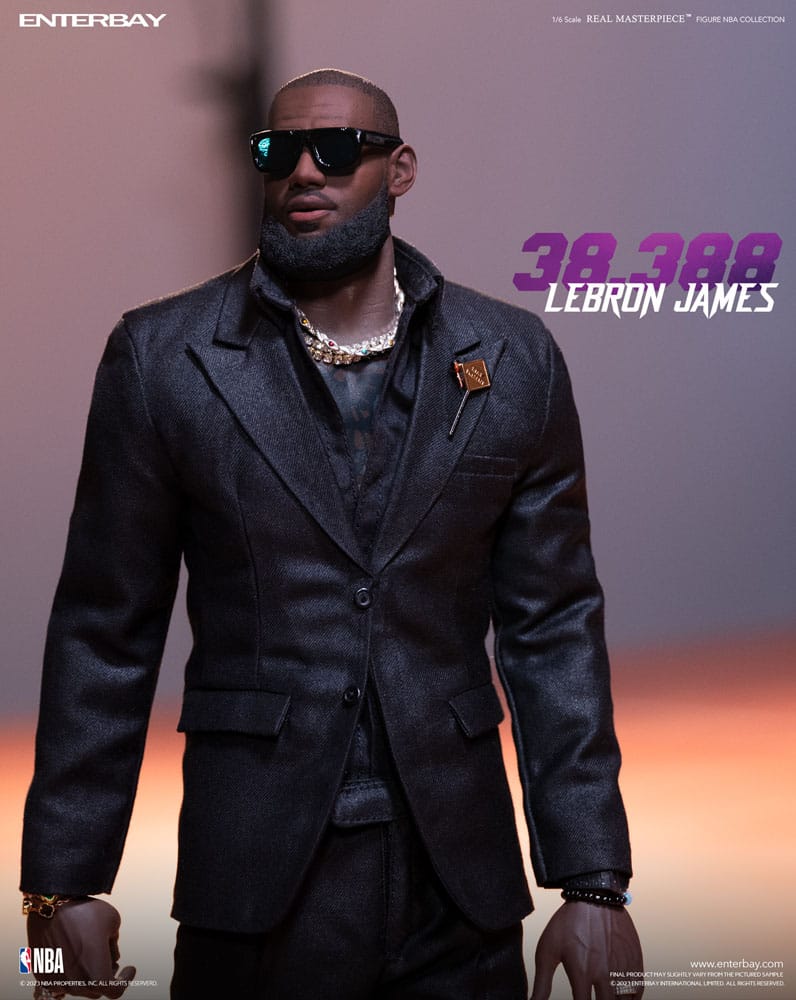 NBA Real Masterpiece Series LeBron James (38,388 Points) 1/6 Scale Figure