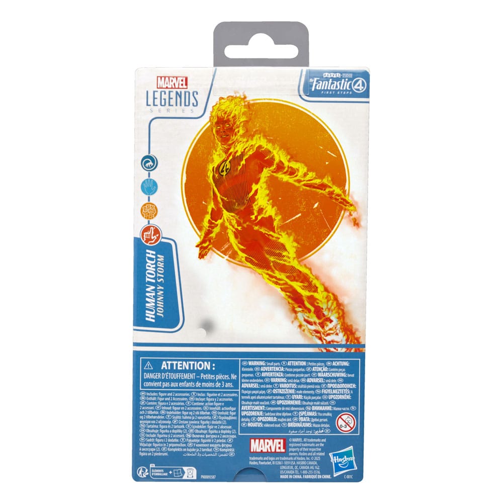 The Fantastic Four: First Steps Marvel Legends Human Torch Action Figure