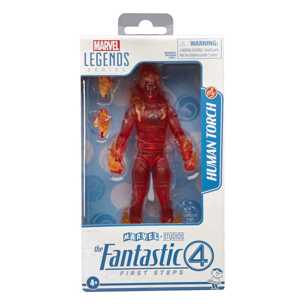 The Fantastic Four: First Steps Marvel Legends Human Torch Action Figure
