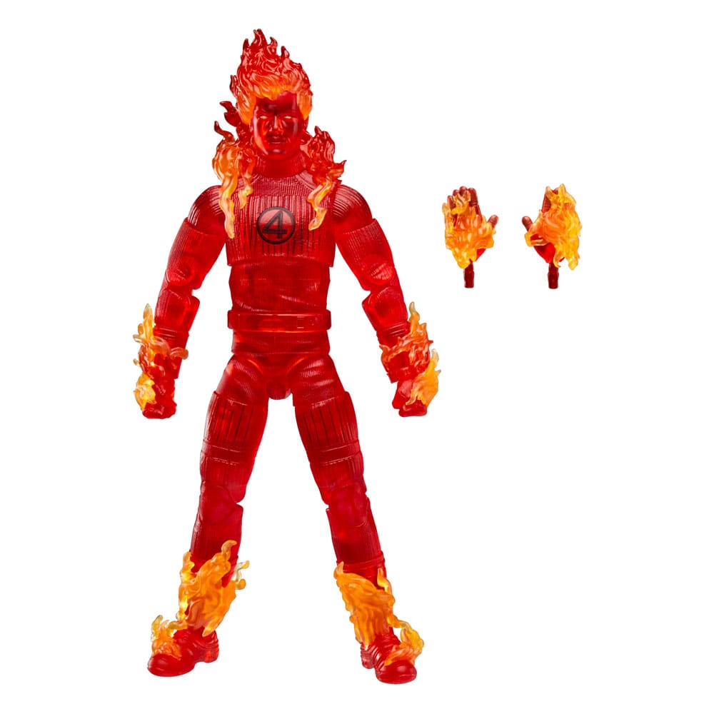 The Fantastic Four: First Steps Marvel Legends Human Torch Action Figure