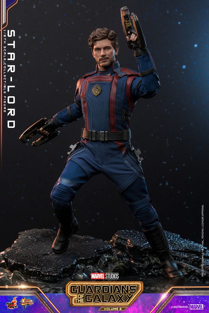Hot Toys Guardians of the Galaxy Vol. 3 Movie Masterpiece Star-Lord 1/6 Action Figure