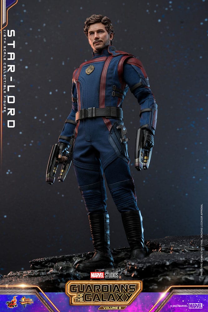 Hot Toys Guardians of the Galaxy Vol. 3 Movie Masterpiece Star-Lord 1/6 Action Figure