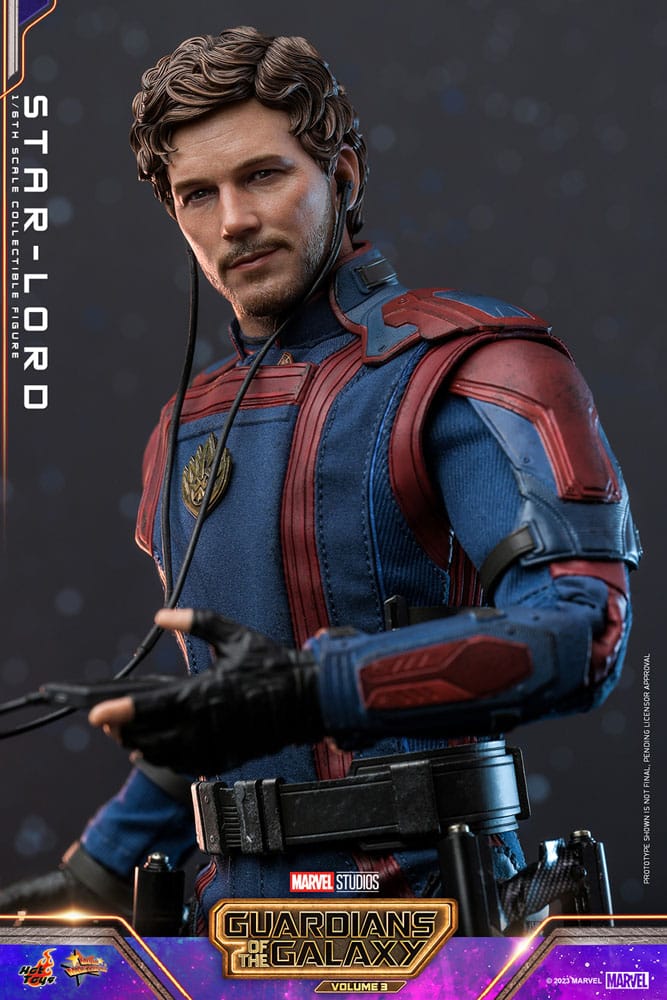 Hot Toys Guardians of the Galaxy Vol. 3 Movie Masterpiece Star-Lord 1/6 Action Figure