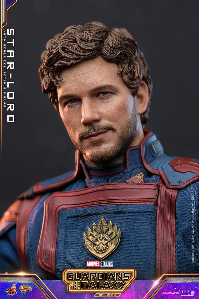 Hot Toys Guardians of the Galaxy Vol. 3 Movie Masterpiece Star-Lord 1/6 Action Figure