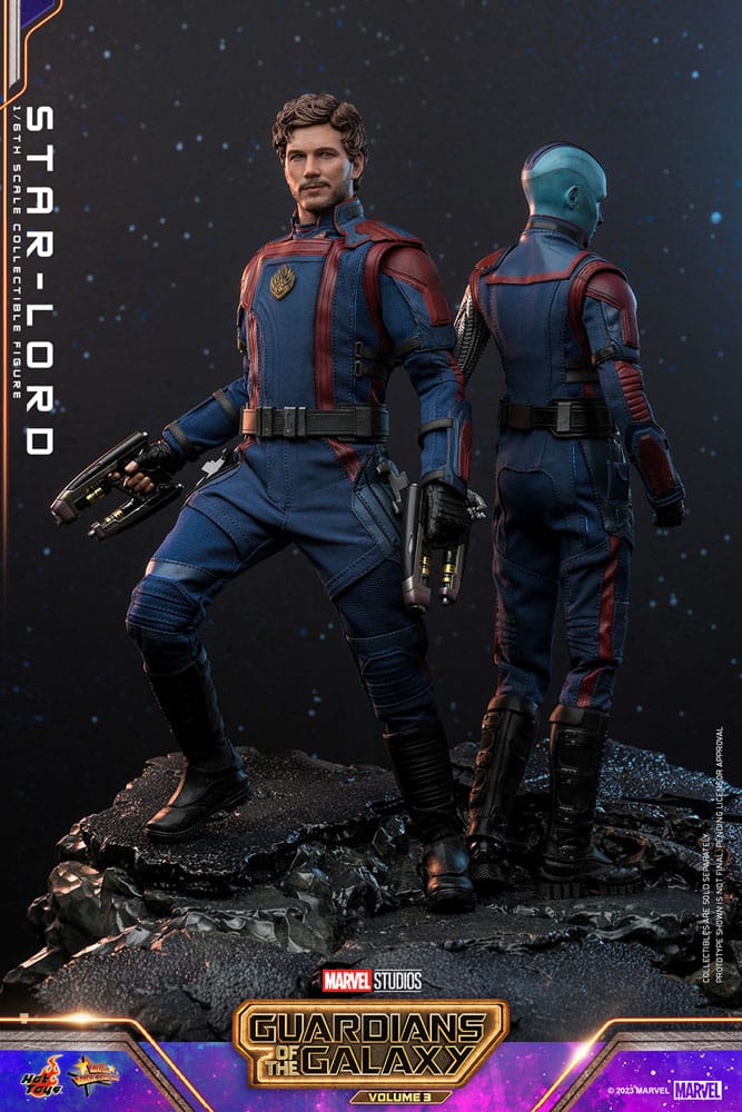 Hot Toys Guardians of the Galaxy Vol. 3 Movie Masterpiece Star-Lord 1/6 Action Figure