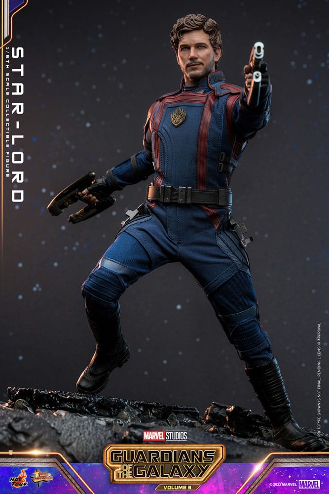Hot Toys Guardians of the Galaxy Vol. 3 Movie Masterpiece Star-Lord 1/6 Action Figure