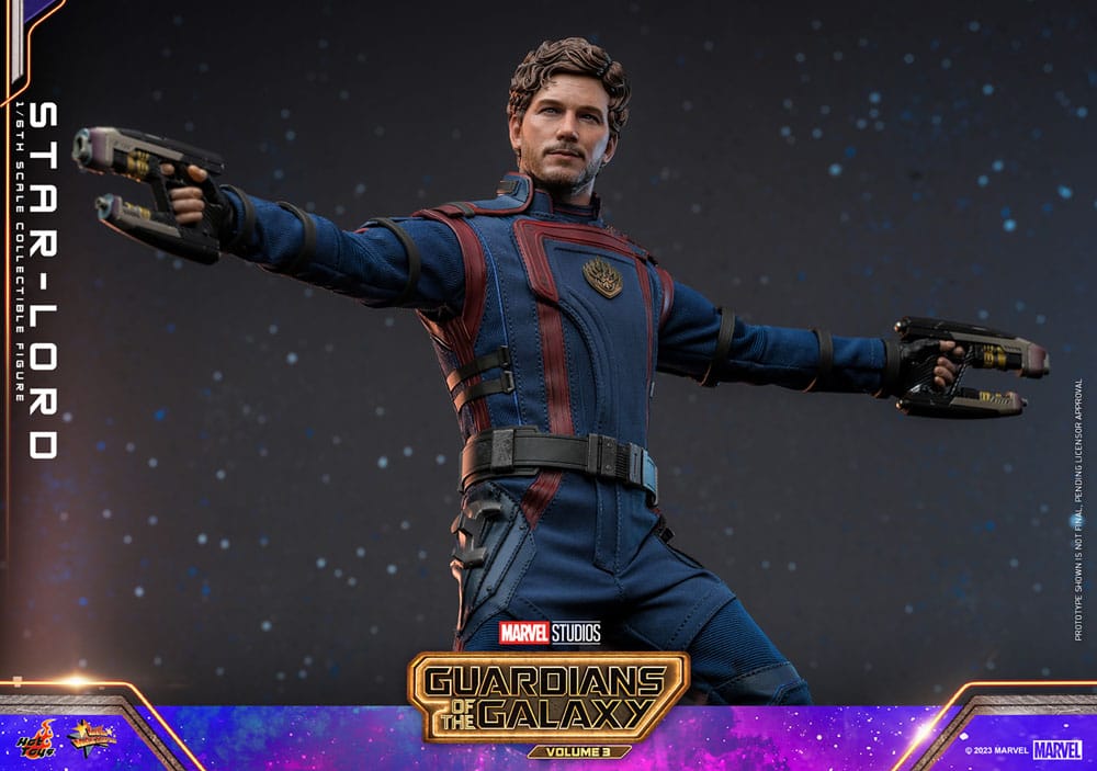 Hot Toys Guardians of the Galaxy Vol. 3 Movie Masterpiece Star-Lord 1/6 Action Figure