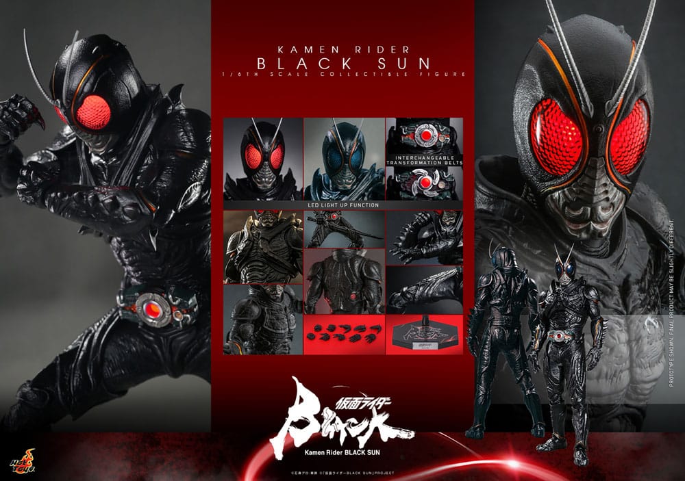 Hot Toys Kamen Rider Black Sun TMS100 1/6th Scale Collectible Figure