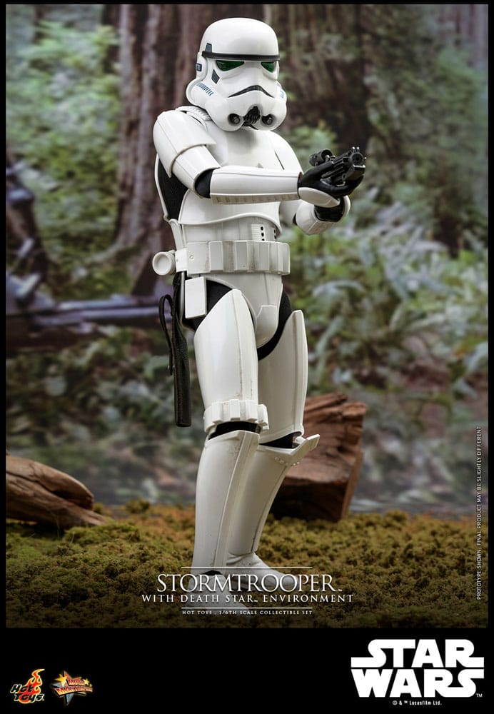 Star Wars MMS736 Stormtrooper with Death Star Environment 1/6th Scale Collectible Figure