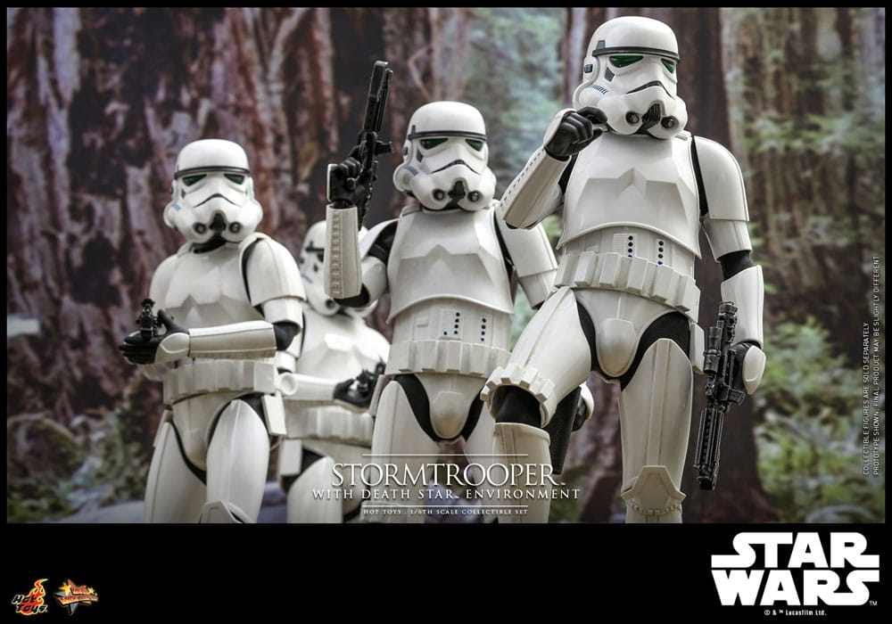 Star Wars MMS736 Stormtrooper with Death Star Environment 1/6th Scale Collectible Figure