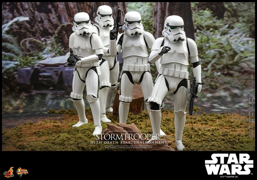 Star Wars MMS736 Stormtrooper with Death Star Environment 1/6th Scale Collectible Figure