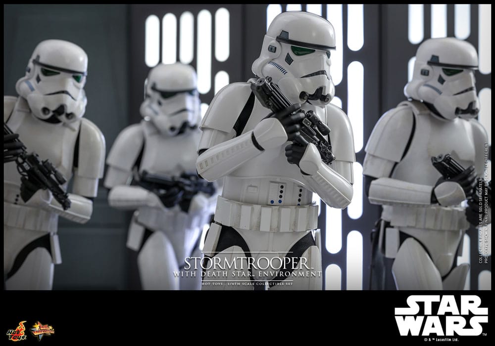 Star Wars MMS736 Stormtrooper with Death Star Environment 1/6th Scale Collectible Figure
