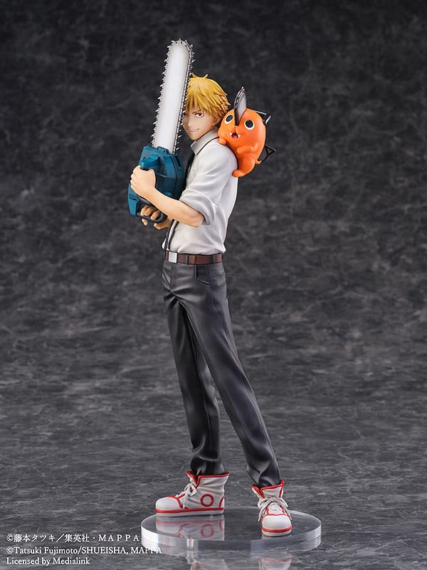 Sega Goods Chainsaw Man S-Fire Denji & Pochita 1/7 Scale Figure