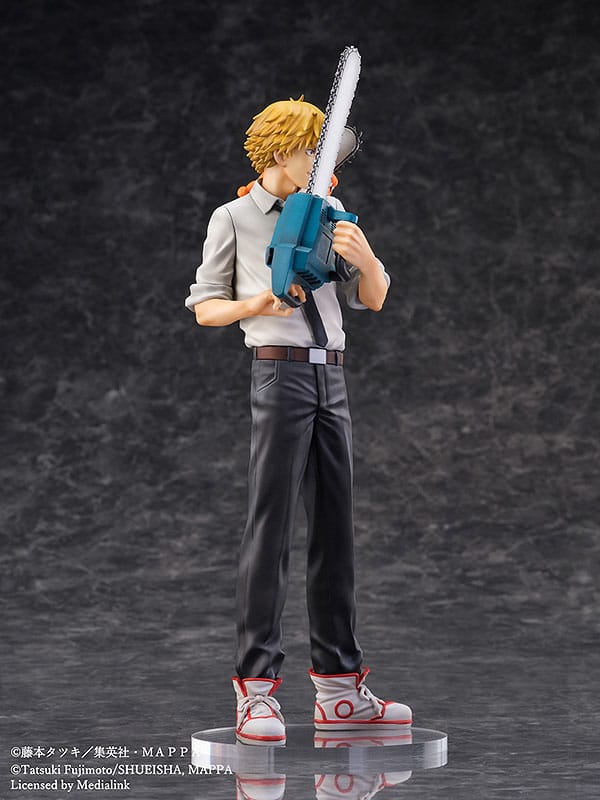 Sega Goods Chainsaw Man S-Fire Denji & Pochita 1/7 Scale Figure