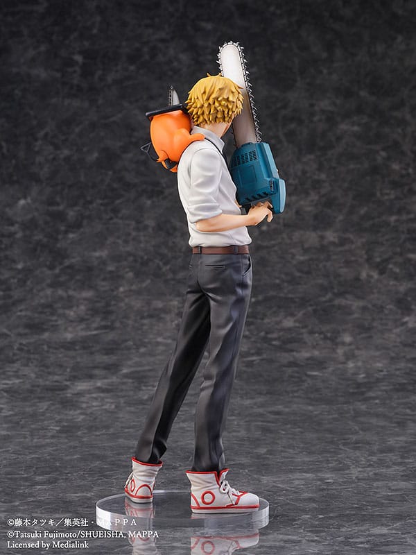 Sega Goods Chainsaw Man S-Fire Denji & Pochita 1/7 Scale Figure